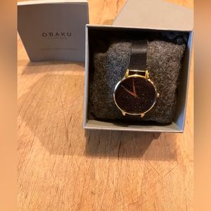New Obaku “Glimmer Medallion” Women’s  Watch